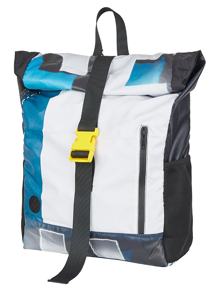 ESL Upcycling Backpack - Dark Blue Edition